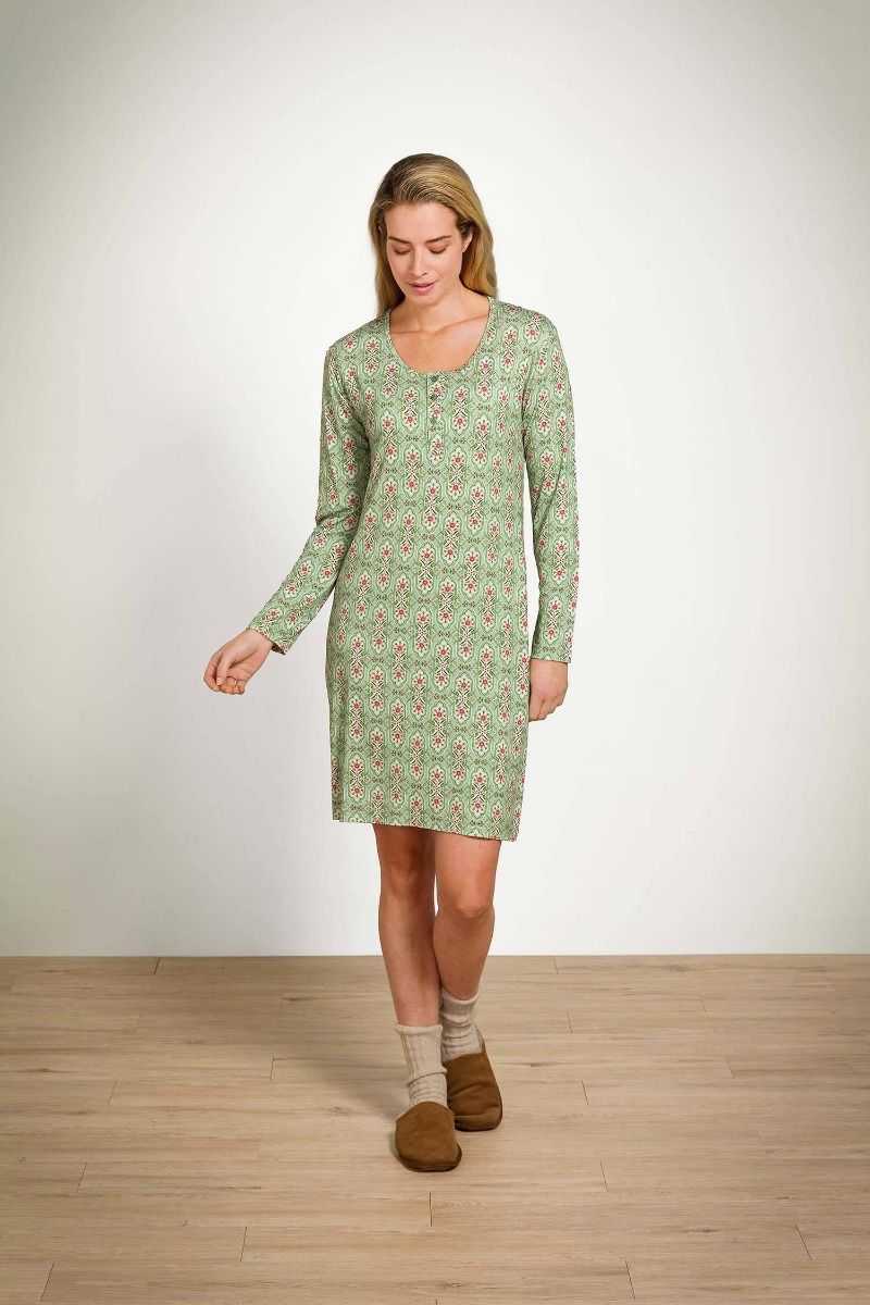 Pip Studio Camicia da notte Desiree a maniche lunghe Jabali