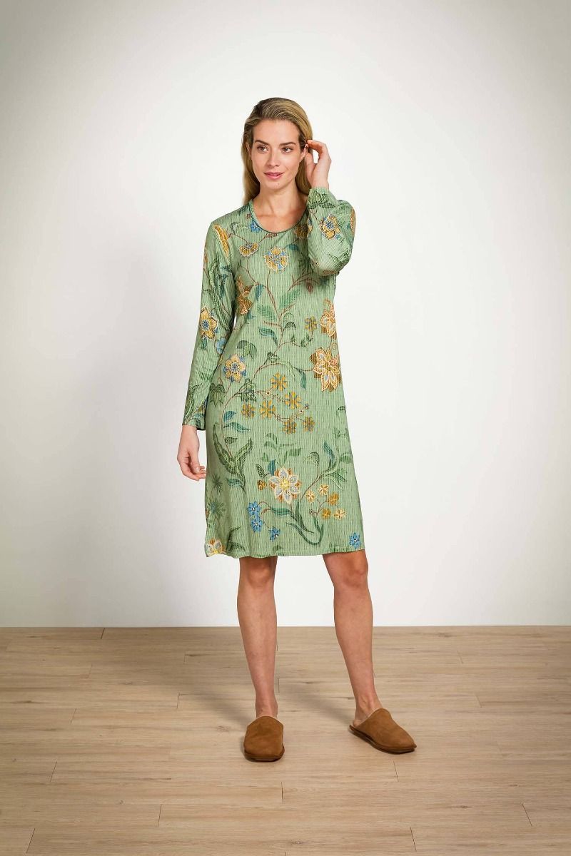 Pip Studio Camicia da notte Destiny a maniche lunghe Safari Bloom