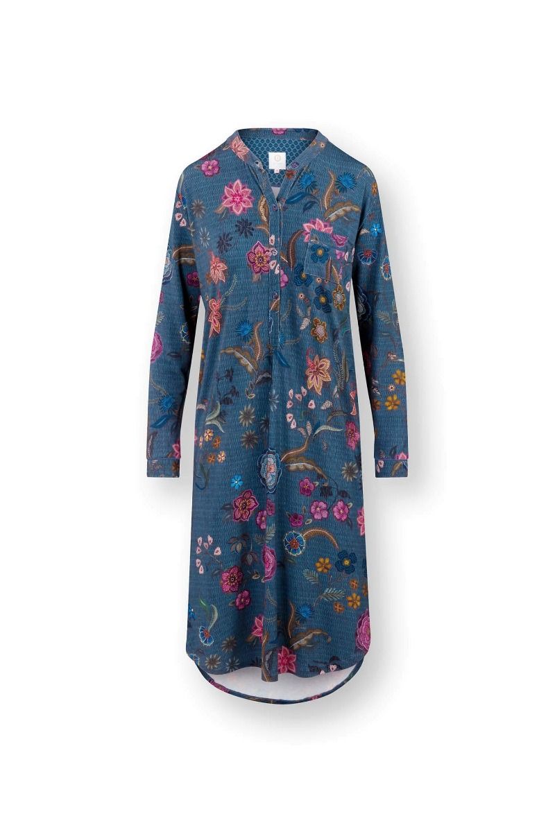 Pip Studio camicia da notte Diogo a maniche lunghe Coco Flower