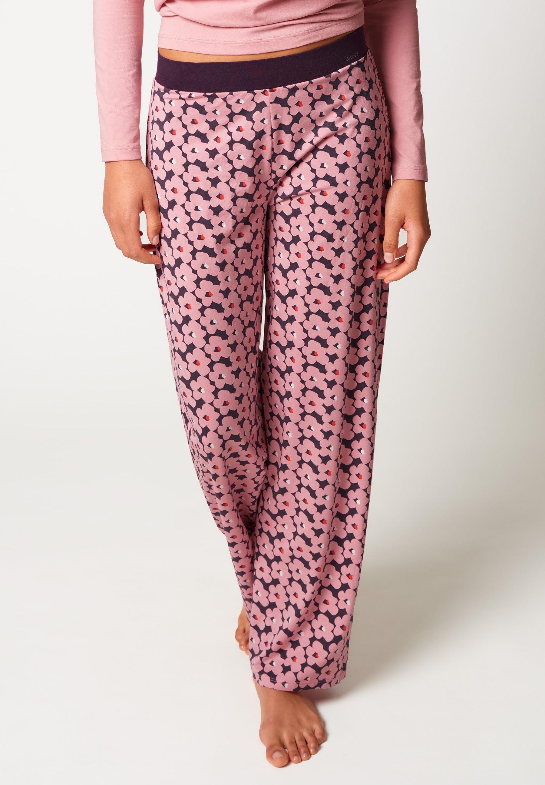 Skiny Pantalone lungo floreale