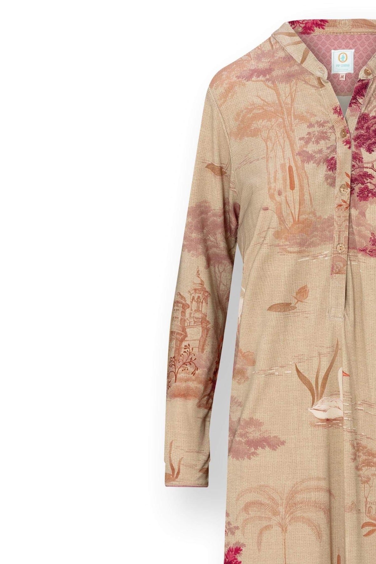 Pip Studio Diogo Long Sleeve Nightdress Darjeeling Days – immagine ufficiale 9