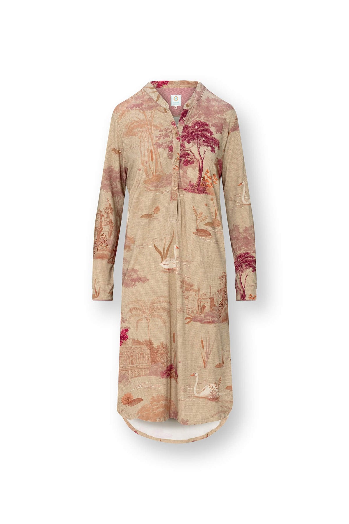 Pip Studio Diogo Long Sleeve Nightdress Darjeeling Days – immagine ufficiale 1